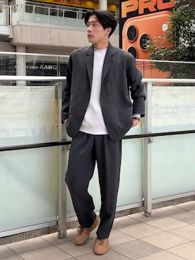 ゆうすけさん（メンズ・180cm）の秋コーディネート