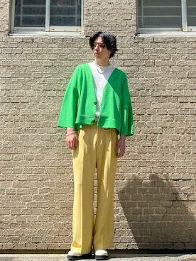 「色遊び」｜Harutoさん（メンズ・180cm）の春コーディネート