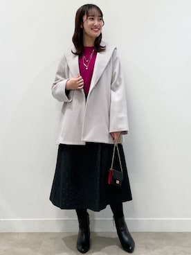 「Reflect（リフレクト）のアイテム（アクセサリー）」を使った、Reflectさん（レディース・157cm）の冬コーディネート