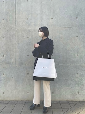 「4℃（ヨンドシー）のアイテム（ネックレス）」を使った、chiharuさん（レディース・162cm）の春コーディネート
