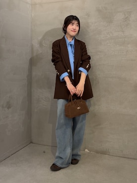 「お洒落さんとつながりたい」｜asaminさん（レディース・158cm）の秋コーディネート