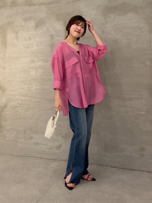 COLLAGE GALLARDAGALANTE｜シアーデニムシャツ | Rakuten