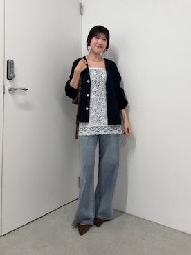 asaminさん（レディース・158cm）の春コーディネート