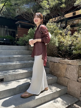 asaminさん（レディース・158cm）の春コーディネート