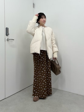 「アイテム（ボストンバッグ）」を使った、asaminさん（レディース・158cm・30代）の夏コーディネート