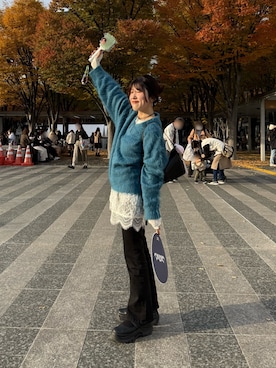 asaminさん（レディース・158cm）の冬コーディネート