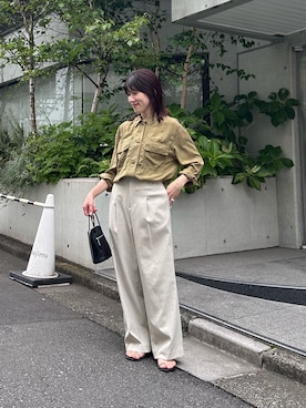 asaminさん（レディース・158cm）の夏コーディネート