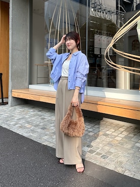 asaminさん（レディース・158cm）の夏コーディネート