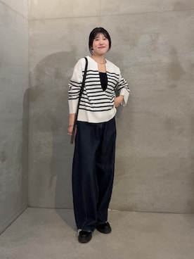 asaminさん（レディース・158cm）の秋コーディネート