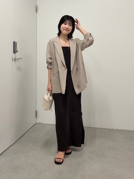 asaminさん（レディース・158cm）の春コーディネート