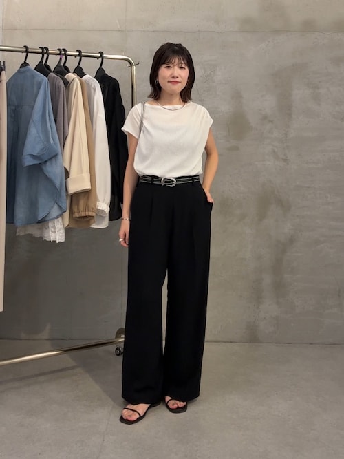 アシメタックフレンチTシャツ/WEB限定カラー展開（Tシャツ/カットソー