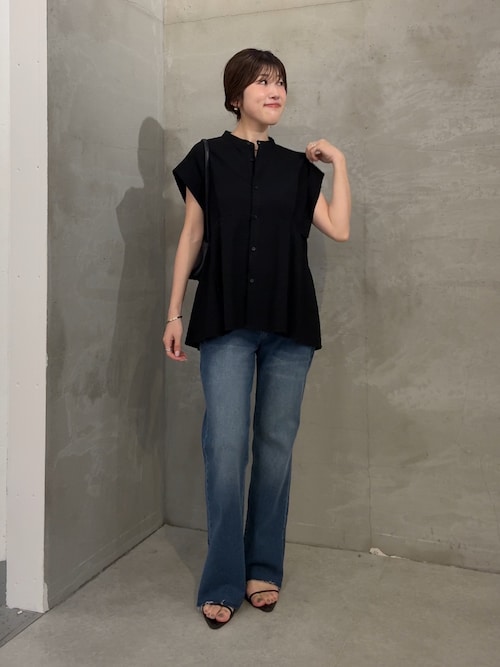 未使用サッカー2WAYブラウス COLLAGE GALLARDAGALANTE｜サッカー2WAYブラウス | Rakuten