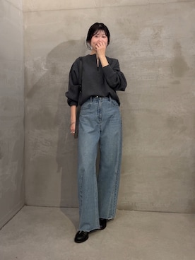 「ニット/セーター」｜asaminさん（レディース・158cm）の秋コーディネート