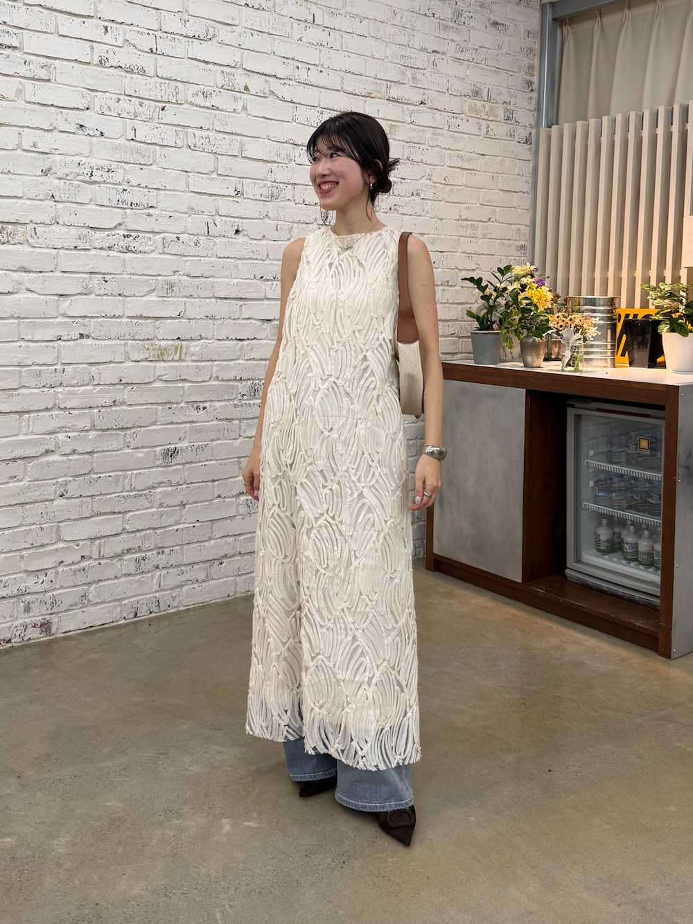 COLLAGE GALLARDAGALANTE バテンレースワンピース