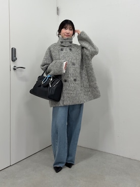 「アイテム（ボストンバッグ）」を使った、asaminさん（レディース・158cm・30代）の夏コーディネート