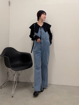 「アイテム（カーディガン/ボレロ）」を使った、asaminさん（レディース・158cm・30代）の秋コーディネート