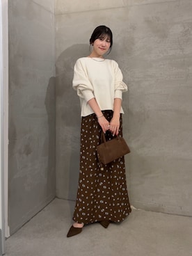 「アイテム（ボストンバッグ）」を使った、asaminさん（レディース・158cm・30代）の夏コーディネート