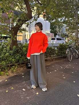 asaminさん（レディース・158cm）の冬コーディネート