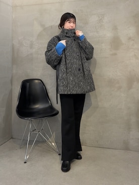 「アイテム（その他アウター）」を使った、asaminさん（レディース・158cm・30代）の秋コーディネート