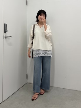 asaminさん（レディース・158cm）の春コーディネート