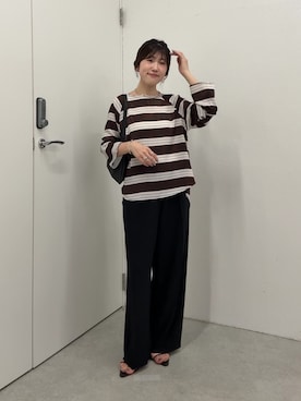 「アイテム（パンツ）」を使った、asaminさん（レディース・158cm・30代）の夏コーディネート