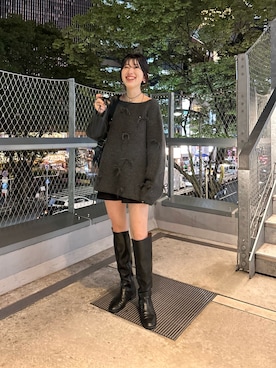 asaminさん（レディース・158cm）の秋コーディネート