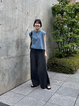 asaminさん（レディース・158cm）の夏コーディネート