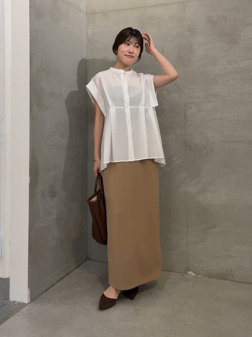 新品　サッカー2WAYブラウス　コラージュ COLLAGE GALLARDAGALANTE｜サッカー2WAYブラウス | Rakuten