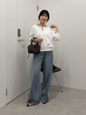 「アイテム（パンツ）」を使った、asaminさん（レディース・158cm・30代）の夏コーディネート