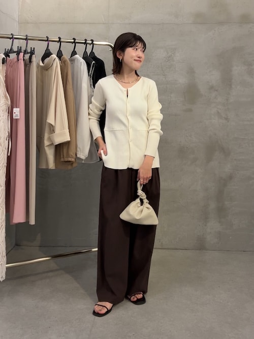 シェルタリング3タックパンツ/セットアップ可/WEB限定サイズ展開