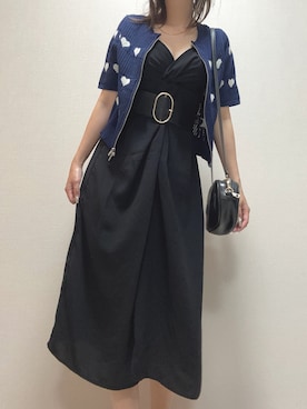「H&M（エイチ・アンド・エム）のアイテム」を使った、-𝐂𝐭𝐞・𝐌𝐞-さん（レディース・160cm）の夏コーディネート