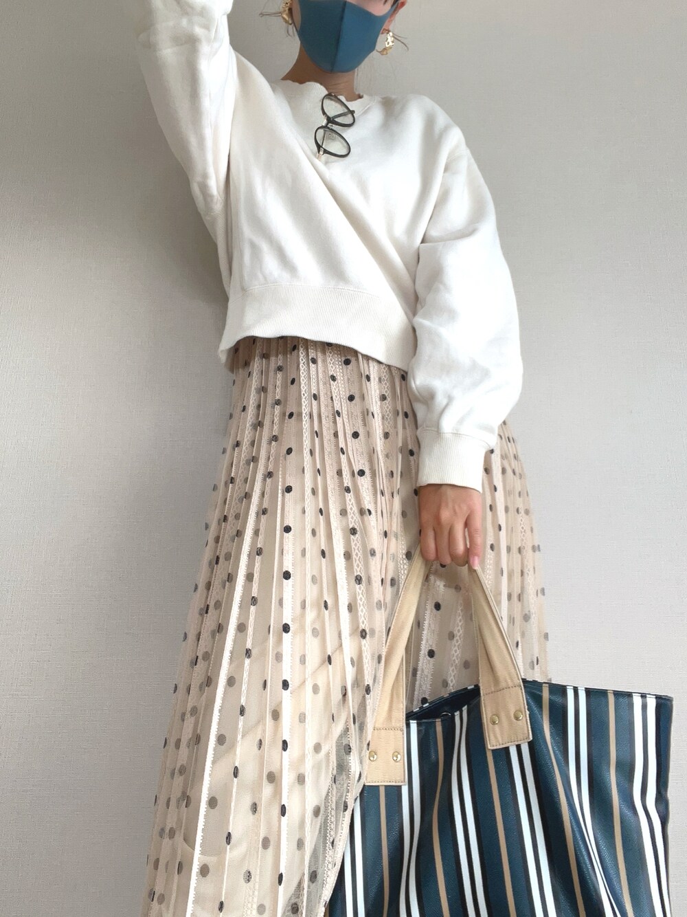 MAISON DE REEFUR ストライプ バック MAISON DE REEFUR（メゾンドリーファー）の「ストライプ トート