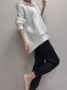「ダル着」｜-𝐂𝐭𝐞・𝐌𝐞-さん（レディース・160cm）の春コーディネート