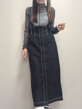 「PAGEBOY（ページボーイ）のアイテム」を使った、-𝐂𝐭𝐞・𝐌𝐞-さん（レディース・160cm）の夏コーディネート