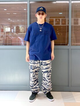 竹本燎平さん(メンズ・176cm)の夏コーディネート