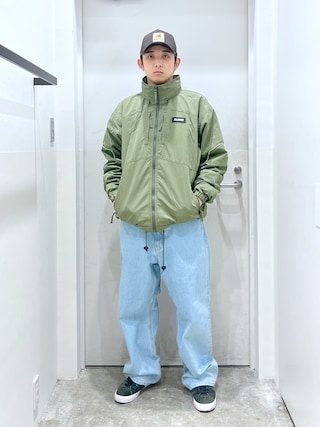 XLARGE ジャケット。オリーブ。Mサイズ XLARGE（エクストララージ）の「MULTI ZIP JACKET（ブルゾン