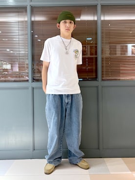 竹本燎平さん（メンズ・176cm）の夏コーディネート