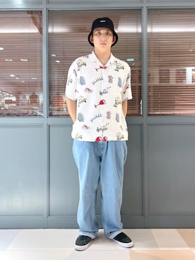 竹本燎平さん（メンズ・176cm）の夏コーディネート