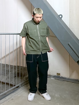 竹本燎平さん（メンズ・176cm）の春コーディネート