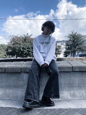 「WEARはじめました！」｜iamoffさん（メンズ・165cm）の冬コーディネート