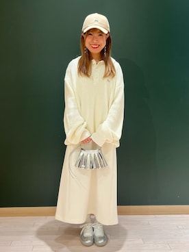 「シルバーバッグ」｜oyamadaさん（レディース・155cm）の秋コーディネート