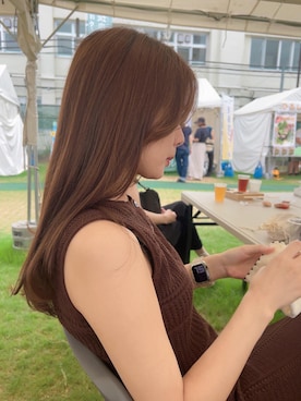 hironasogaさん（レディース・158cm）の夏コーディネート