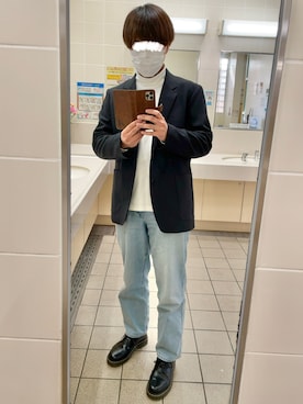 なげわさん（メンズ・170cm）の春コーディネート