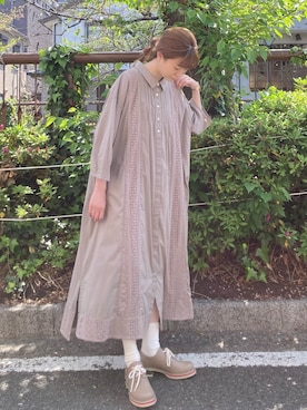 「FRAPBOIS」｜「アイテム（その他シューズ）」を使った、hirotaさん（レディース・162cm）の春コーディネート
