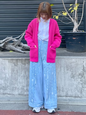 「FRAPBOIS PARK（フラボアパーク）のアイテム」を使った、hirotaさん（レディース・162cm）の冬コーディネート