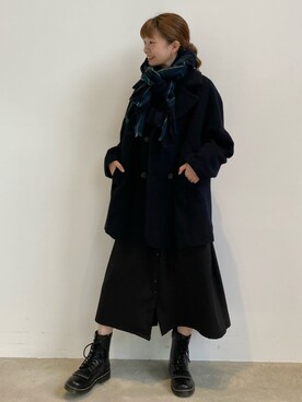 「FRAPBOIS」｜「アイテム（ブーツ）」を使った、hirotaさん（レディース・162cm）の秋コーディネート