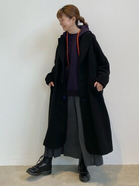 「FRAPBOIS」｜「アイテム（ブーツ）」を使った、hirotaさん（レディース・162cm）の秋コーディネート