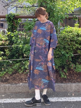 「FRAPBOIS」｜「アイテム（その他シューズ）」を使った、hirotaさん（レディース・162cm）の春コーディネート