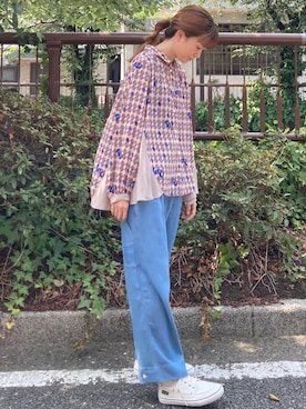 「FRAPBOIS」｜「アイテム（その他シューズ）」を使った、hirotaさん（レディース・162cm）の夏コーディネート
