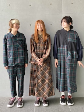 「FRAPBOIS」｜「アイテム（ブルゾン）」を使った、hirotaさん（レディース・162cm）の秋コーディネート